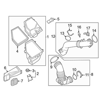 BMW OE - Engine - Air Intake (3.0L)