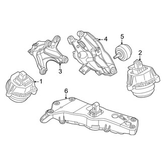 BMW OE - Engine & Transmission Mounting (3.0L)