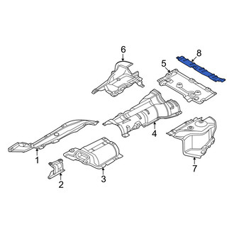 BMW OE - Rear Floor Pan Heat Shield