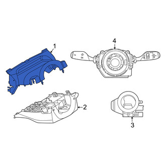 BMW OE - Front Upper Steering Column Cover
