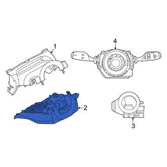 BMW OE - Front Lower Steering Column Cover