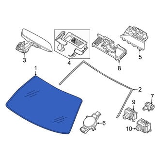 BMW OE - Front Windshield