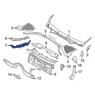 BMW OE - Left Lower Cowl Side Panel