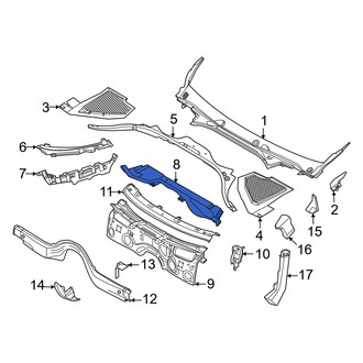 BMW OE - Front Lower Cowl Panel