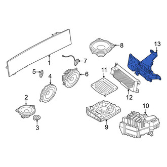 BMW OE - Radio Amplifier Bracket