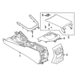BMW OE - Console (Console Base & Trim)