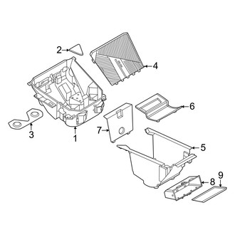 BMW OE - Console (Storage Compartment)