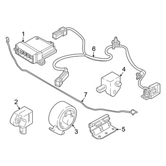 BMW OE - Restraint Systems - Air Bag Components (Modules & Sensors)