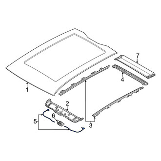 BMW OE - Sunroof Cable