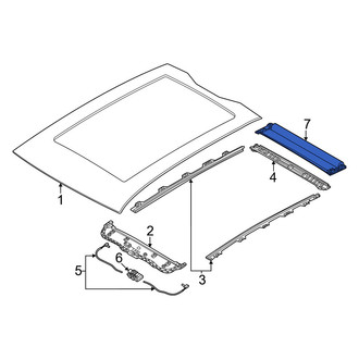 BMW OE - Sunroof Cover
