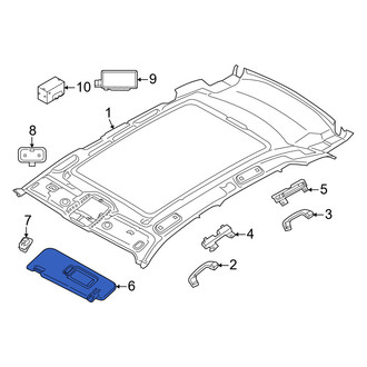 BMW OE - Front Left Sun Visor