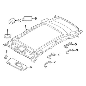 BMW OE - Roof - Interior Trim (With Panoramic Roof)