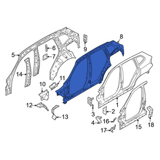 BMW OE - Left Uniside Reinforcement