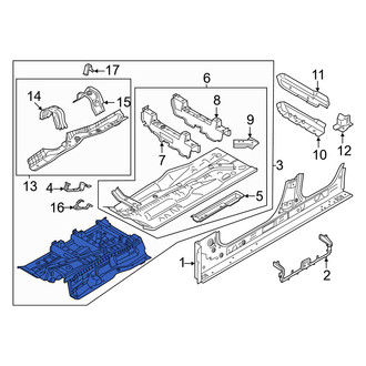 BMW OE - Front Floor Pan