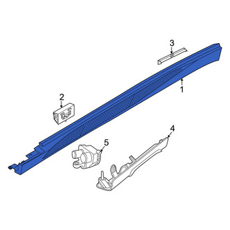 BMW OE - Left Rocker Panel Guard