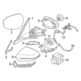 BMW OE - Front Door - Outside Mirrors
