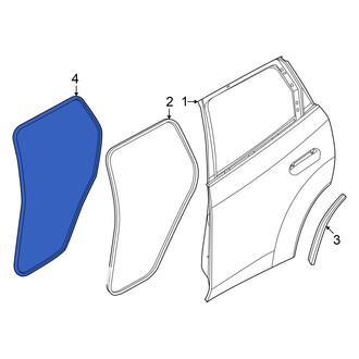 BMW OE - Rear Inner Door Seal