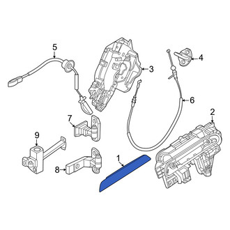 BMW OE - Rear Outer Exterior Door Handle