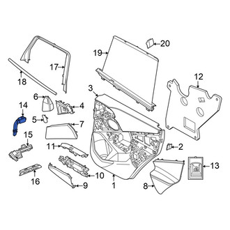 BMW OE - Rear Left Lower Courtesy Light