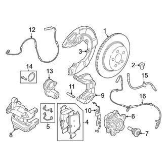 BMW OE - Rear Suspension - Brake Components (xDrive30)