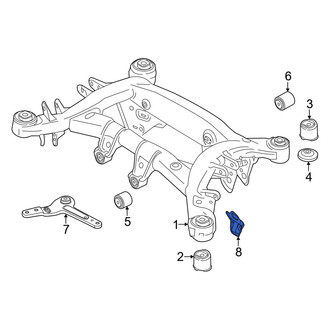 BMW OE - Rear Center Left Stone Guard