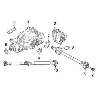BMW OE - Rear Suspension - Axle & Differential (xDrive30)