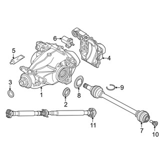 BMW OE - Rear Suspension - Axle & Differential (M50 xDrive)