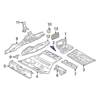 BMW OE - Rear Left Floor Extension