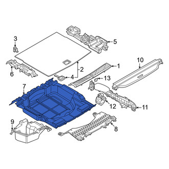 BMW OE - Rear Spare Tire Compartment