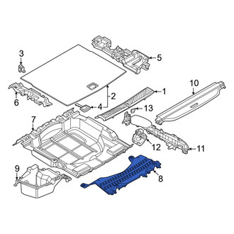 BMW OE - Rear Trunk Trim Panel