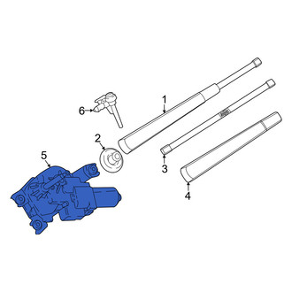 BMW OE - Rear Wiper Motor