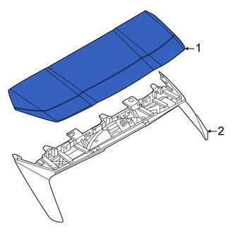 BMW OE - Rear Upper Spoiler