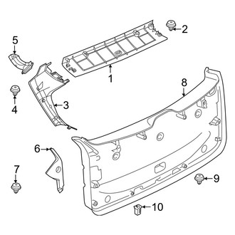 BMW OE - Lift Gate - Interior Trim