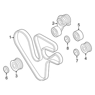 BMW OE - Cooling - Belts & Pulleys (3.0L)