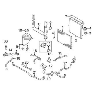 BMW OE - Cooling - Radiator & Components (Main), (M)