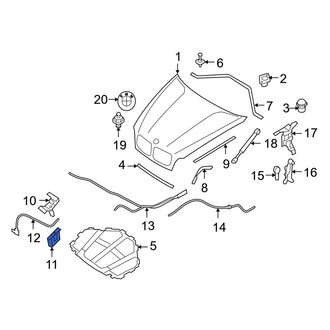 BMW OE - Front Hood Latch