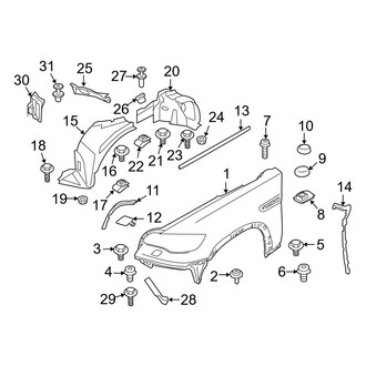 BMW OE - Fender & Components (M)