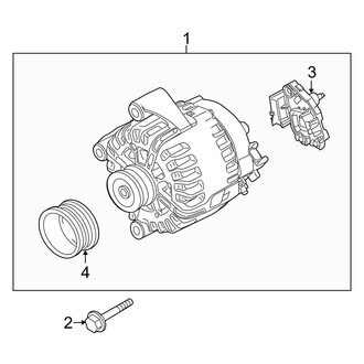BMW OE - Electrical - Alternator (N54B30A Engine)