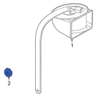 BMW OE - Horn Nut
