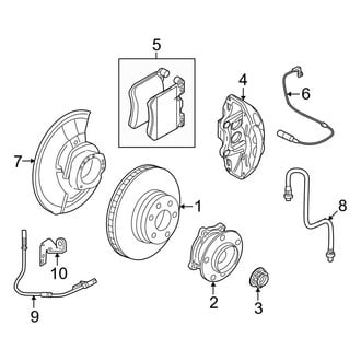 BMW OE - Front Suspension - Brake Components (M)