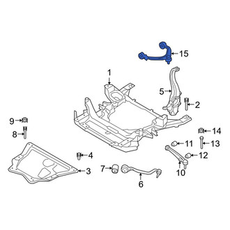 BMW OE - Front Right Upper Suspension Control Arm