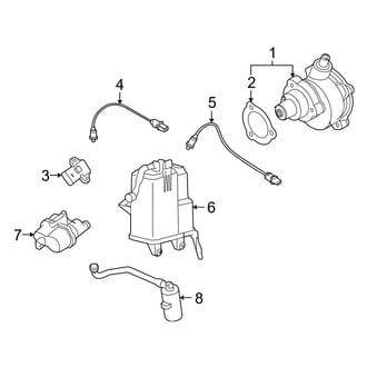 BMW OE - Emission System - Emission Components (N54B30A Engine)