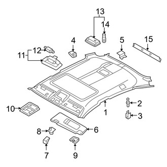 BMW OE - Roof - Interior Trim