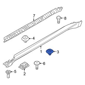 BMW OE - Rocker Panel Molding Clip