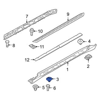BMW OE - Rocker Panel Molding Clip