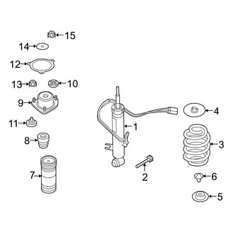 BMW OE - Rear Suspension - Shocks & Components (With Adaptive Drive)