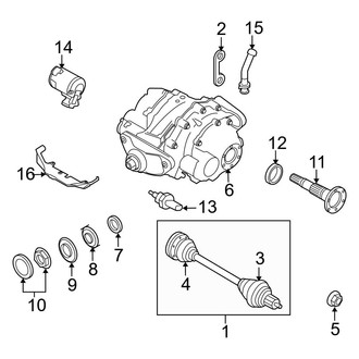 BMW OE - Rear Suspension - Axle & Differential