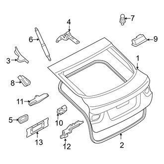 BMW OE - Lift Gate - Gate & Hardware