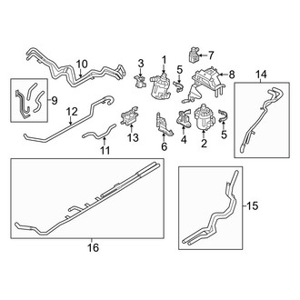 BMW OE - Cooling - Pump & Hoses (High Voltage Cooling), (ActiveHybrid)