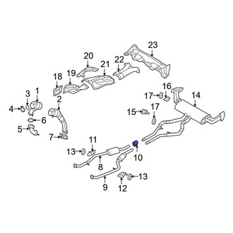 BMW OE - Exhaust Muffler Clamp